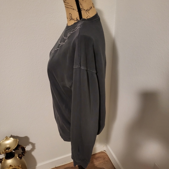 🤍 Grey Sweatshirt with jewelry embroidery Limited Edition - Picture 8 of 8